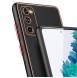 Svart och mycket snyggt skal Samsung Galaxy S20 FE 5G.
