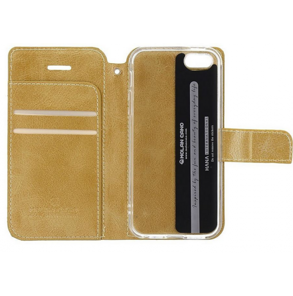 Molan Cano Issue Book Case till Samsung Galaxy A72 - Guld