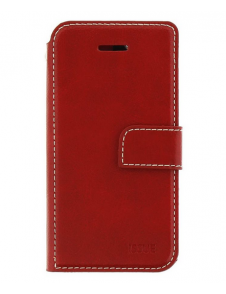 Molan Cano Issue Book Case för Xiaomi Redmi Note 10 / 10s - Röd