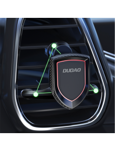 Dudao Universal Air Vent Magnetic Car Mount Holder - Svart (F6Pro)