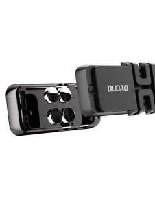 Dudao self-adhesive Universal Magnetic Car Mount Phone Holder for Dashboard cable organizer - Svart (F11s)