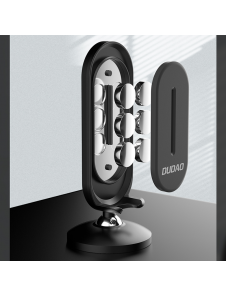 Dudao self-adhesive Universal Magnetic Car Mount Phone Holder for Dashboard - Svart (F11)