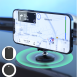 Dudao self-adhesive Universal Magnetic Car Mount Phone Holder for Dashboard - Svart (F11)