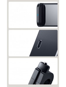 Baseus Energy Storage Backseat Holder Wireless Qi 15 W Charger - Svart (WXHZ-01)