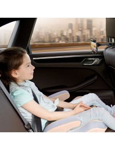 Baseus Energy Storage Backseat Holder Wireless Qi 15 W Charger - Svart (WXHZ-01)