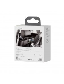 Baseus Energy Storage Backseat Holder Wireless Qi 15 W Charger - Svart (WXHZ-01)