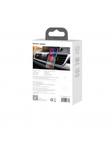Baseus Steel Cannon Air Outlet Car Mount - Röd (SUGP-09)