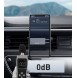 Baseus Steel Cannon Air Outlet Car Mount - Röd (SUGP-09)