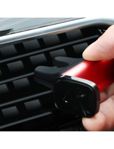 Baseus Steel Cannon Air Outlet Car Mount - Röd (SUGP-09)