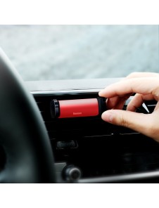 Baseus Steel Cannon Air Outlet Car Mount - Röd (SUGP-09)