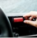Baseus Steel Cannon Air Outlet Car Mount - Röd (SUGP-09)