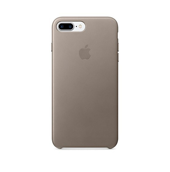 Apple MPTC2ZM/A till iPhone 7 Plus, iPhone 8 Plus Läderskal  - Taupe