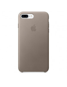 Apple MPTC2ZM/A till iPhone 7 Plus, iPhone 8 Plus Läderskal  - Taupe