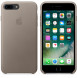 Apple MPTC2ZM/A till iPhone 7 Plus, iPhone 8 Plus Läderskal  - Taupe