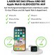 Belkin F8J235 BOOST UP Wireless Charging Dock - Trådlöst laddställ + växelströmsadapter (USB) - Vit