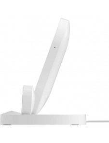 Belkin F8J235 BOOST UP Wireless Charging Dock - Trådlöst laddställ + växelströmsadapter (USB) - Vit