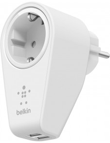 Belkin F8M102 Boost UP 2-Port Swivel Charger + Outlet F8M102vf