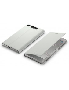 Sony Style Cover Stand SCSG50 vikbart fodral för Sony XPERIA XZ1 - Silver