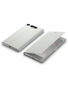 Sony Style Cover Stand SCSG50 vikbart fodral för Sony XPERIA XZ1 - Silver