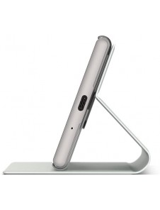 Sony Style Cover Stand SCSG50 vikbart fodral för Sony XPERIA XZ1 - Silver