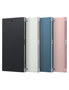 Sony Style Cover Stand SCSG50 vikbart fodral för Sony XPERIA XZ1 - Silver