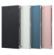Sony Style Cover Stand SCSG50 vikbart fodral för Sony XPERIA XZ1 - Silver