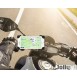 Bekväm installation gör det enkelt att montera på alla motorcyklar eller skoter med backspegel.