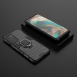 JollyFX Ring Armor Case Kickstand Tufft robust skal till OnePlus 9 Pro - Svart