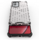 JollyFX Honeycomb Case pansarskydd med TPU-stötfångare till OnePlus 9 Pro - Svart