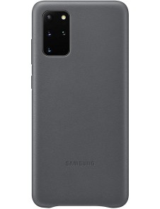 Samsung EF-VG985LJE läderfodral äkta läder väska till Samsung Galaxy S20 Plus - Grä