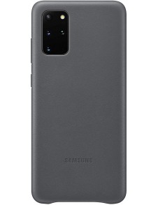Samsung EF-VG985LJE läderfodral äkta läder väska till Samsung Galaxy S20 Plus - Grä