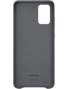 Samsung EF-VG985LJE läderfodral äkta läder väska till Samsung Galaxy S20 Plus - Grä