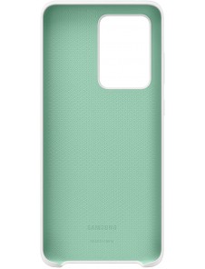 Samsung EF-PG988TWE Silikon täcka grått för Samsung Galaxy S20 Ultra - Vit