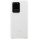 Samsung EF-PG988TWE Silikon täcka grått för Samsung Galaxy S20 Ultra - Vit