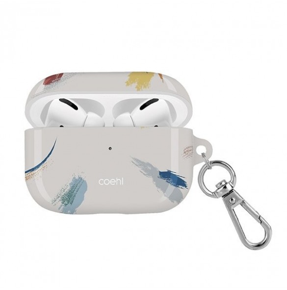UNIQ Coehl Reverie AirPods Pro-fodral - Mjuk beige