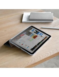 UNIQ Yorker Kanvas-fodral till iPad Air 2020 - Svart