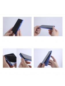 Nillkin Super Frosted Shield Case + kickstand för Samsung Galaxy A42 5G - Svart