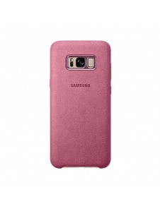 EF-XG955APE Samsung Alcantara Cover Skal för G955 Galaxy S8 Plus - Rosa