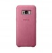 EF-XG955APE Samsung Alcantara Cover Skal för G955 Galaxy S8 Plus - Rosa