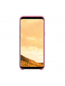 EF-XG955APE Samsung Alcantara Cover Skal för G955 Galaxy S8 Plus - Rosa