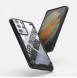 Svart och mycket snyggt skal Samsung Galaxy S21 Ultra 5G.