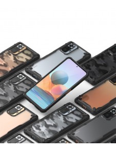 Svart och mycket elegant omslag Xiaomi Redmi Note 10 Pro.