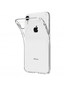 Spigen Liquid Crystal fallet täcker iPhone XR - Genomskinlig