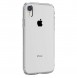 Spigen Liquid Crystal fallet täcker iPhone XR - Genomskinlig