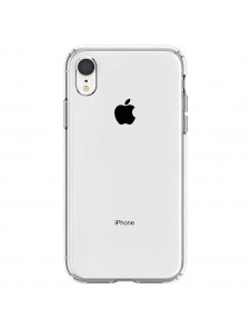 Spigen Liquid Crystal fallet täcker iPhone XR - Genomskinlig
