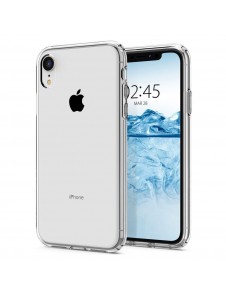 Spigen Liquid Crystal fallet täcker iPhone XR - Genomskinlig