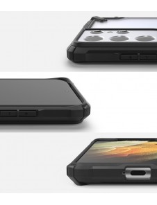Samsung Galaxy S21 Ultra 5G skyddas av detta fantastiska skal.