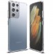 Genomskinligt och mycket snyggt skal Samsung Galaxy S21 Ultra 5G.