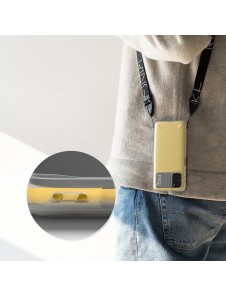 Genomskinligt och mycket snyggt fodral Xiaomi Poco M3.