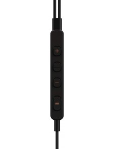 Pioneer Rayz Lightning-Powered Noise Cancelling Earphones with Smart Button and Companion App - Onyx